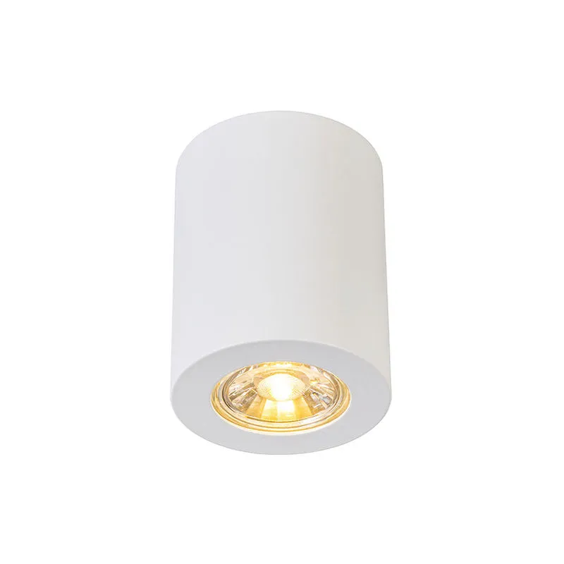  Faretto tuba - Design - Acciaio - Bianco - Cilindro Max. 1 x Watt