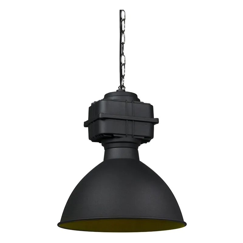 Lampada a sospensione sicko - Moderno - Acciaio - Nero - Tondo Max. 1 x Watt - Qazqa