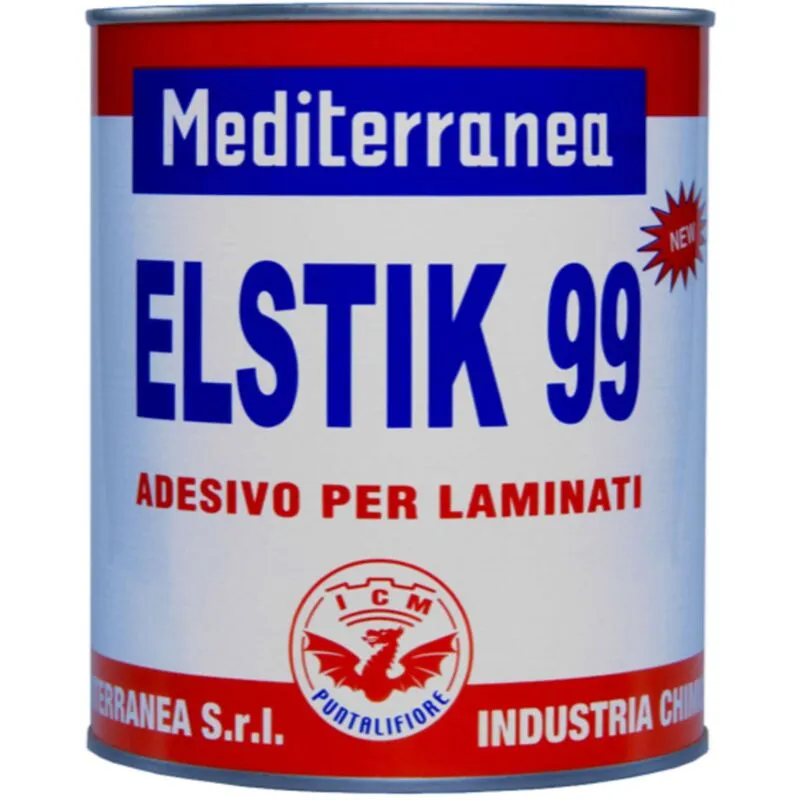 Elstik 99 Per Laminati Plastici 400 Ml - 12 Pz