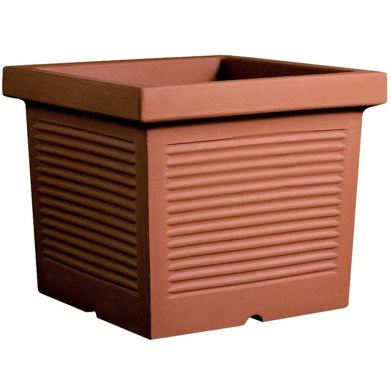 Quadro Resina Millerighe Classico cm. 40 Terracotta