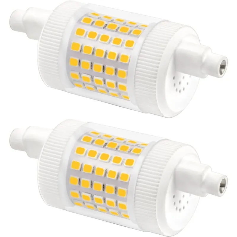 R7S 78 mm dimmerabile 15 W bianco neutro 4000 K 1500 LM, equivalente alogena Pencil R7S 78 mm 120 W-150 W, CA 230 V, R7S 78 mm LED dimmerabile in