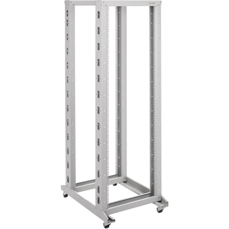 Armadio rack 19'' aperto 38U 600x600x1820mm bianco Open2 MobiRack di - Rackmatic