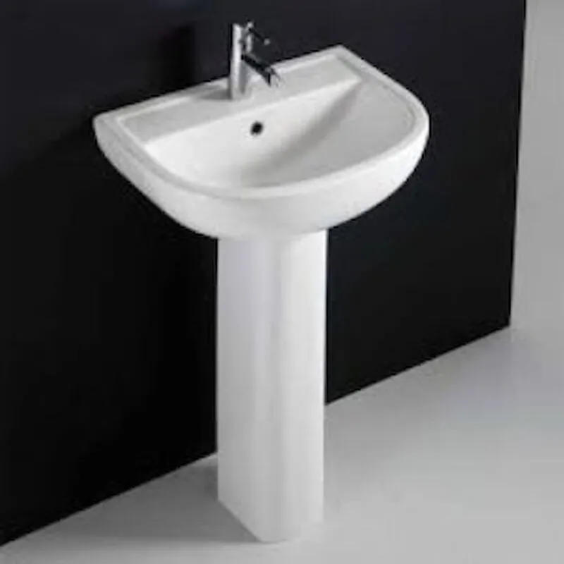 Rak Karla lavabo a colonna 60x48,5 bianco codice prod: KAWB00004