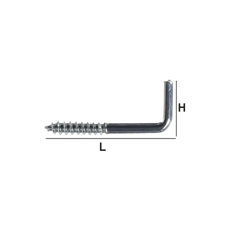 Brico Dea - rampini a vite 1/2 20X60