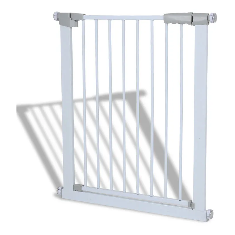 Barriera di sicurezza per bambini per porte e corridoi. colore bianco. massima versatilità da 96 a 103 cm - Bianco - Hengda