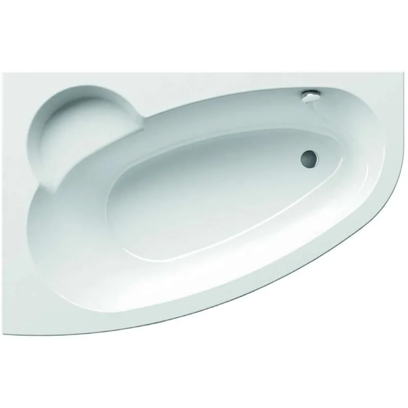 Ravak - Asymmetric - Vasca da bagno angolare 150x100 cm, sinistra, bianco C441000000