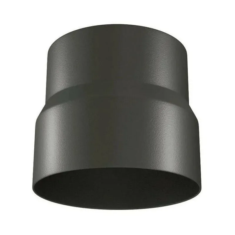 Riduzione  345574 smalto nero opaco maschio femmina D180x125mm