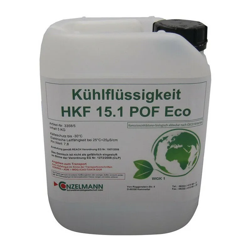 Refrigerante HKF 15.1 POF ECO Tanica da 25kg Protezione antigelo fino a -15 Gradi