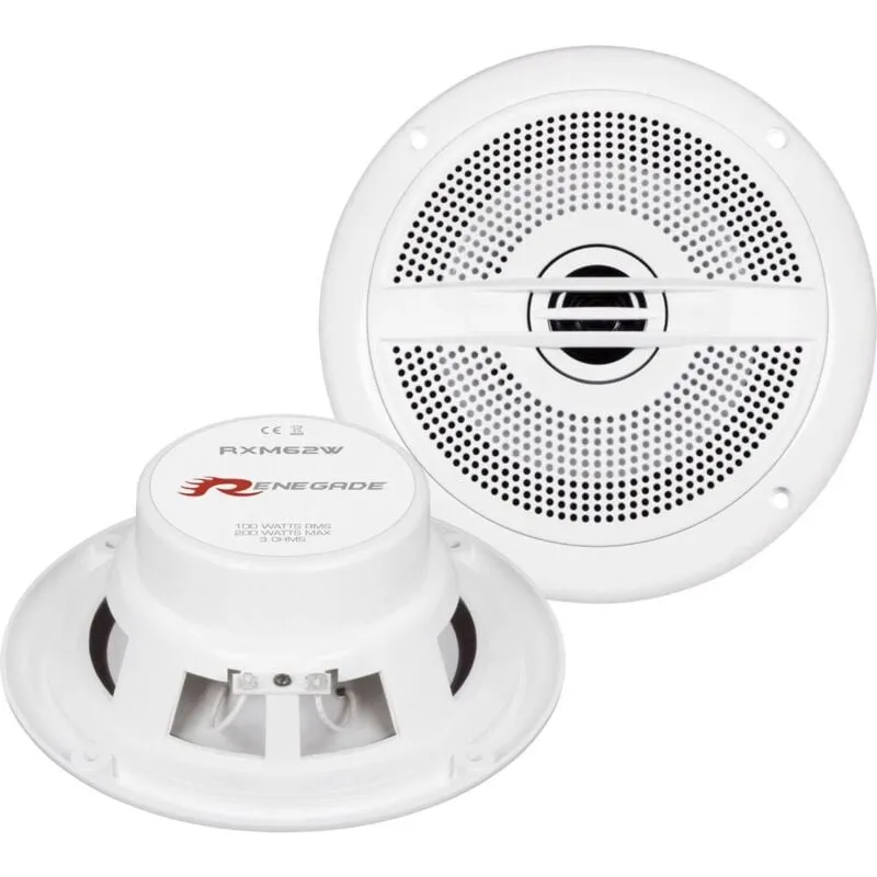 RXM62W Altoparlante marino 200 w Contenuto: 1 Paio/a - 