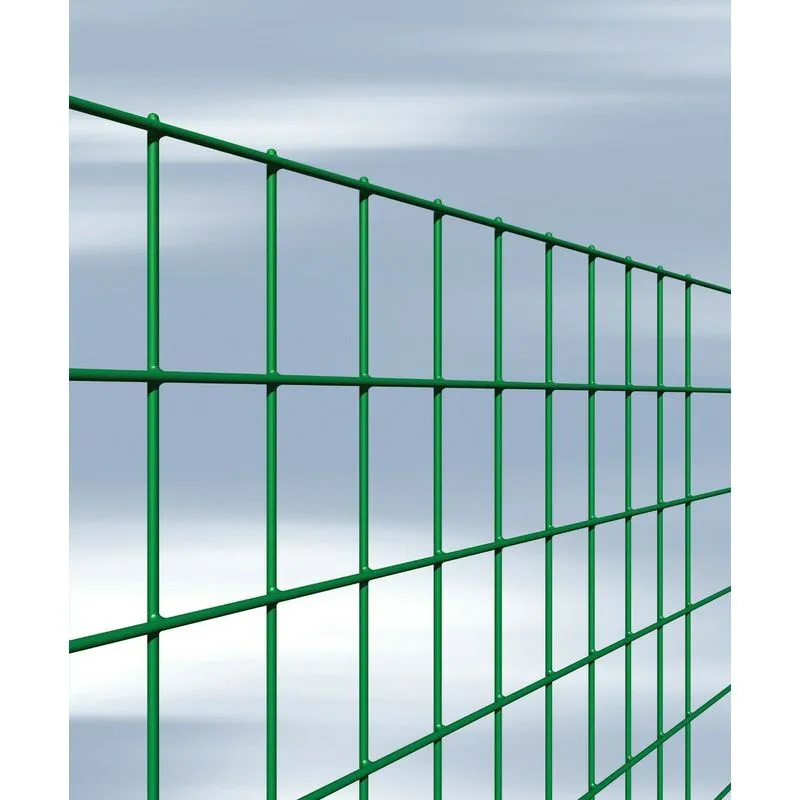Metallica elettrosaldata recinzione 25 mt plastificata verde 50x75 altezza altezza: 180 cm - Rete
