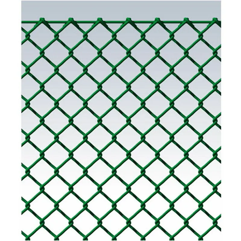 Rete metallica griglia mt10 plastificata verde replax sport per campi cavatorta altezza: 300 cm