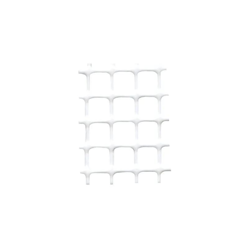 Rete plastica balcone quadra Tenax hdpe bianco mm 10X10 h.cm 100 ml 50