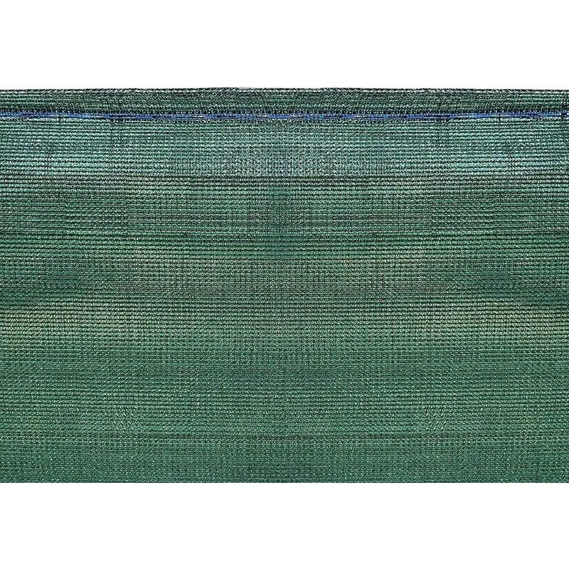 Rete telo ombreggiante verde ombra 99% frangivista frangisole oscurante h 100 cm - Rotolo 80 m