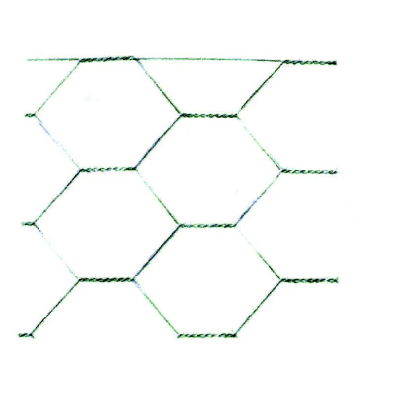 Rete tripla torsione zincata dopo la tessitura maglia 25/3 spessore filo ø mm.0,6 mt.50 cm.50h.