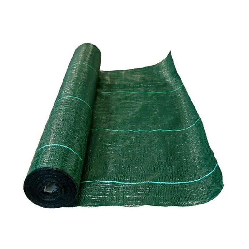 Telo Anti Erbacce Verde - Telo Pacciamatura Biodegradabile 2.10 x 25m, 90 gr/m2 - Rete Resistente Tessuto Non Tessuto Anti Erbac