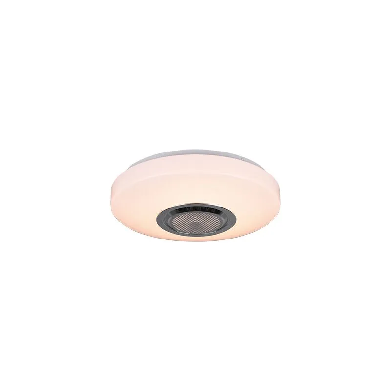 Reality Leuchten - Plafoniera Soffitto Interno Led con Altoparlante Bloutooth Maia gd Trio