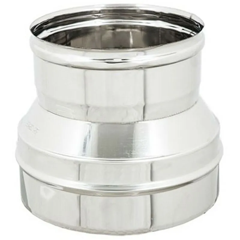 Aflex - Riduzione inox 6 decimi aisi 304 da m 120 a f variabile, diametro 100mm