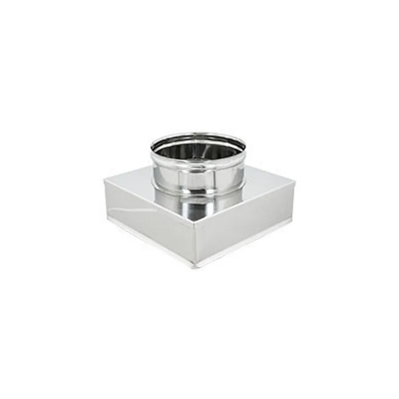  - Riduzioni quadre-tonde acciaio inox da 250x250 a 250