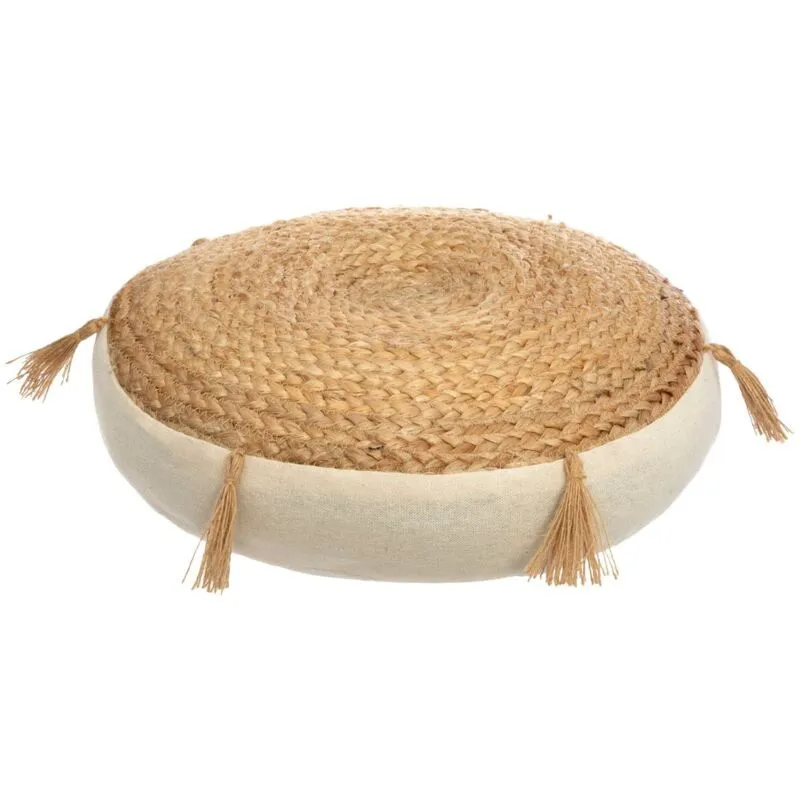 Cuscino da terra Rituality beige D38cm - Atmosphera créateur d'intérieur