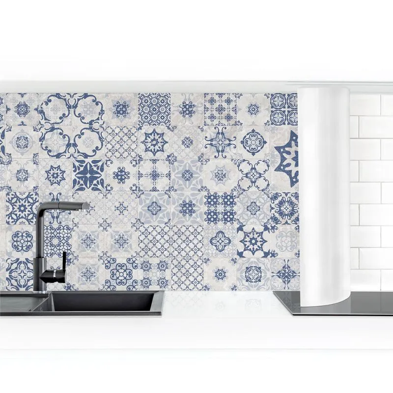 Rivestimento cucina - Blue Ceramic Tiles Agadir Dimensione HxL: 60cm x 400cm Materiale: Premium