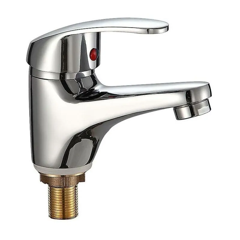 Rubinetto acqua fredda Rubinetto monocomando monoforo Rubinetto bagno Miscelatore lavabo