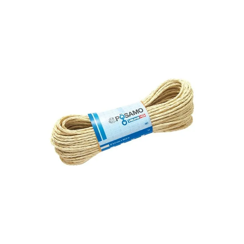 Posamo - Rope 5 Millimetri - 30M Natur (a 15)