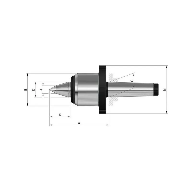 Rotazione Punta a Punta Allungata Ed Estrazione Dado, Formato: 04 Mk 5, 150 Mm, b: 95 Mm, d: 42 Mm, g: 44,399 Millimetri, d: 20 Mm, k: 59 Mm