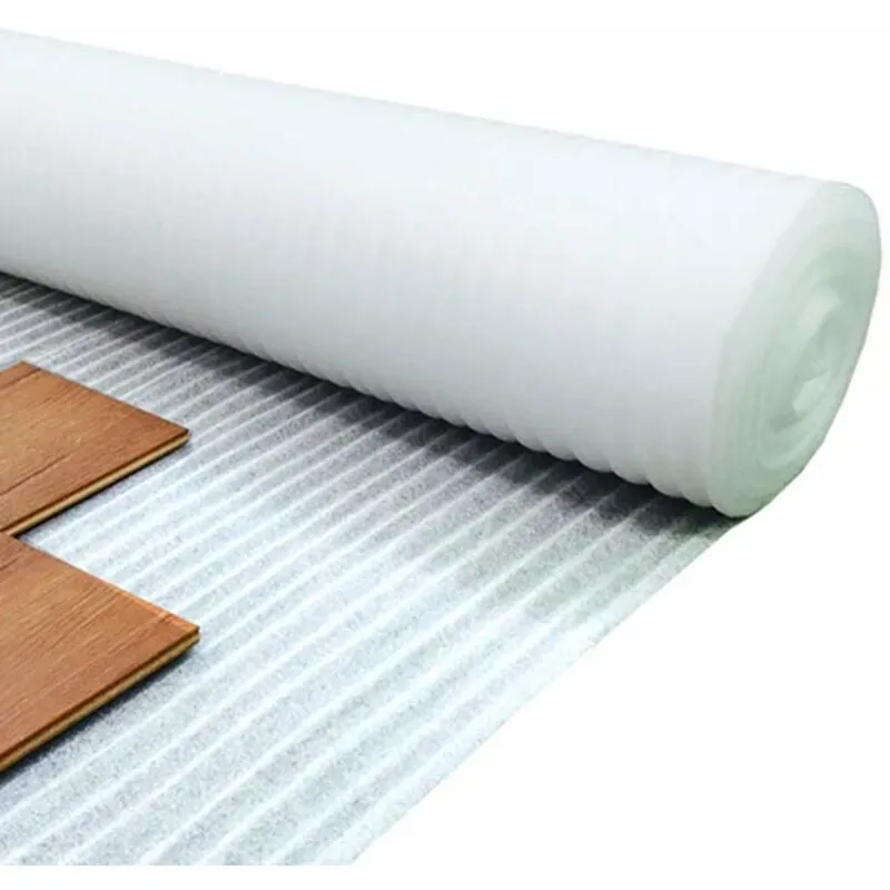 Rotolo da 50mq di Tappetino materassino per Laminati e Parquet flottanti in PE da 2mm