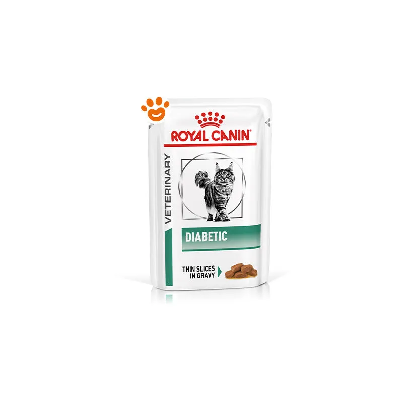  - Cat Veterinary Diet Diabetic - Bustina Da 85 Gr