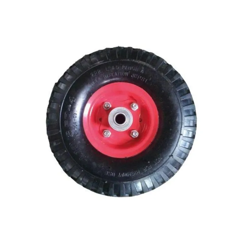 Hand - Ruota pneumatica x carrello fourwheels stars 3.00x4' disco plt mozzo mm 75 f.mm 16 + pfu