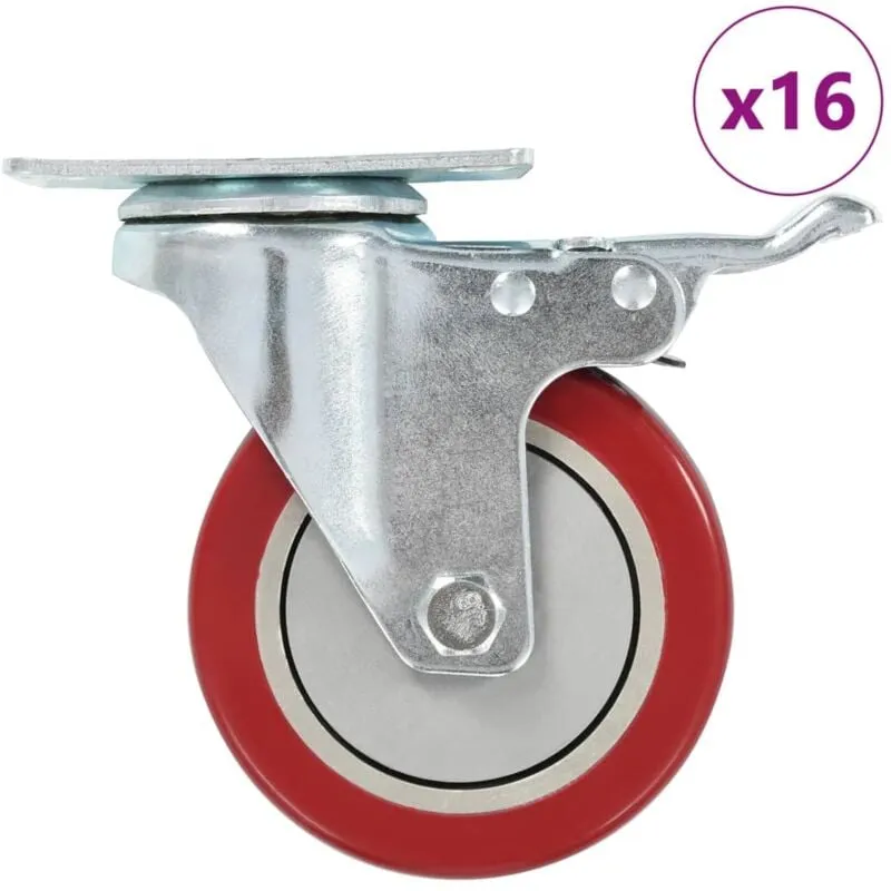 Vidaxl - Ruote Girevoli 16 pz 100 mm 557440