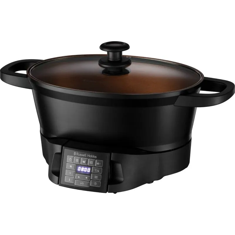  - Multicooker 6,5 l - 8 Funzioni di Cottura Tra Cui Cottura Lenta, a Vapore, Cuociriso, Sottovuoto, Arrosto - Dispaly Digitale, Pentola