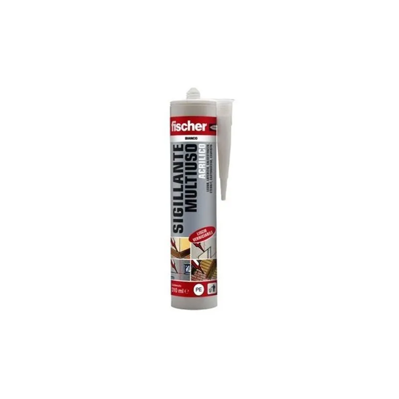  - sigillante silicone 310ml multiuso acrilico bianco