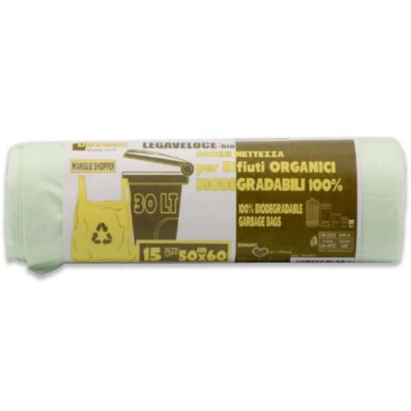 Sacchi Biodegradabili 50X60 15Pz 50304