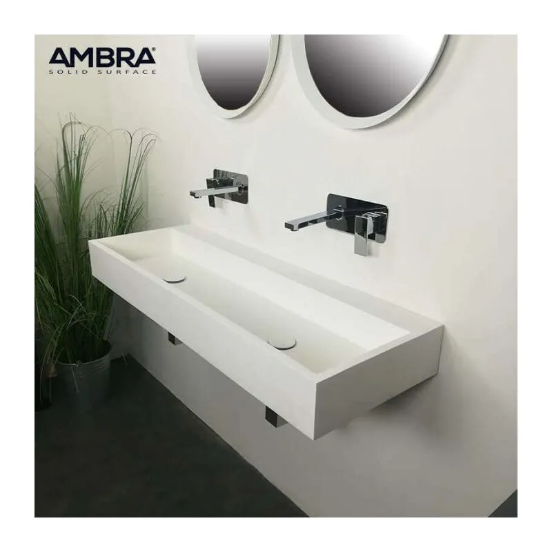 Ambra - samoa ii - lavabo rettangolare da appoggio - Lavabo