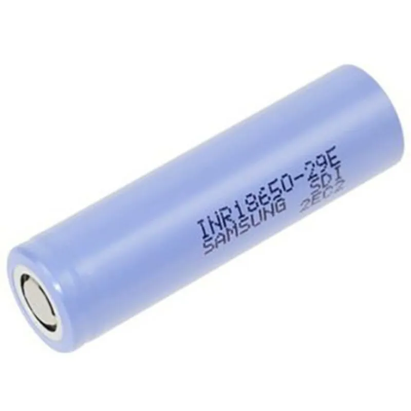 INR18650-29E Batteria ricaricabile speciale 18650 Flat Top, adatto alle alte temperature Li-Ion 3.6 v 2900 mAh - 