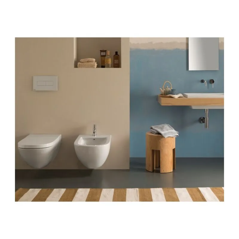 Ceramica Globo - Sanitari Stockholm sospesi cm. 51x37 con sedile softclose di