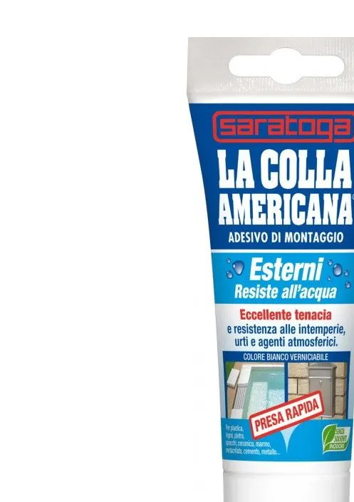 La colla americana 200gr colla bianca universale a presa rapida per esterni ed interni