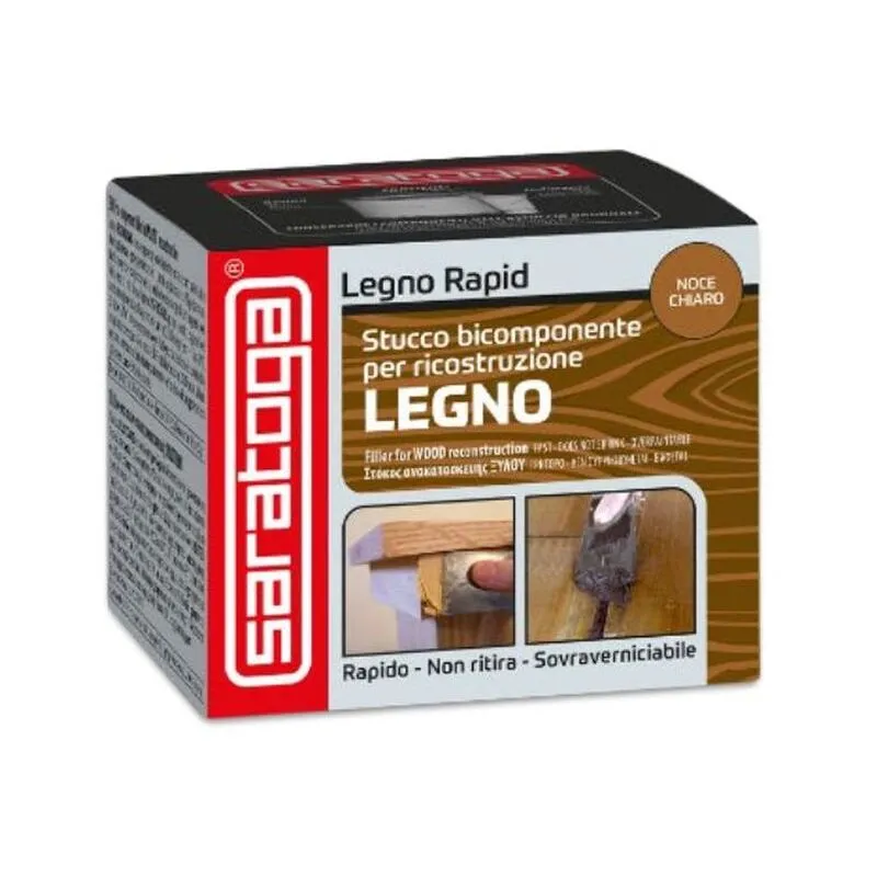 Saratoga Stucco LEGNO RAPID 125ml Noce Chiaro