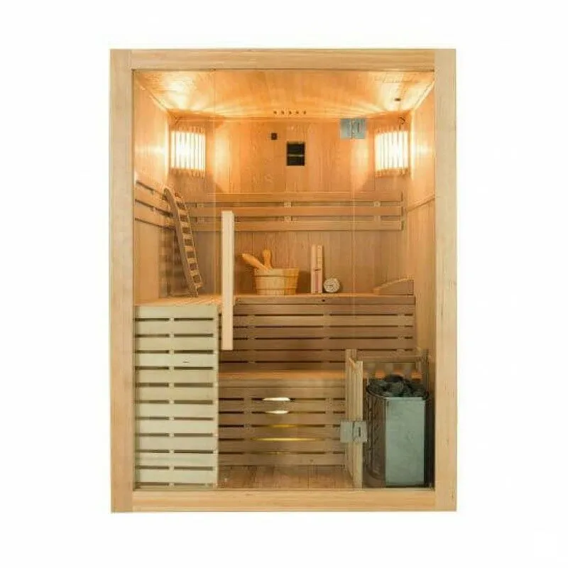 France Sauna - Sauna a vapore 4 posti Sense con stufa elettrica