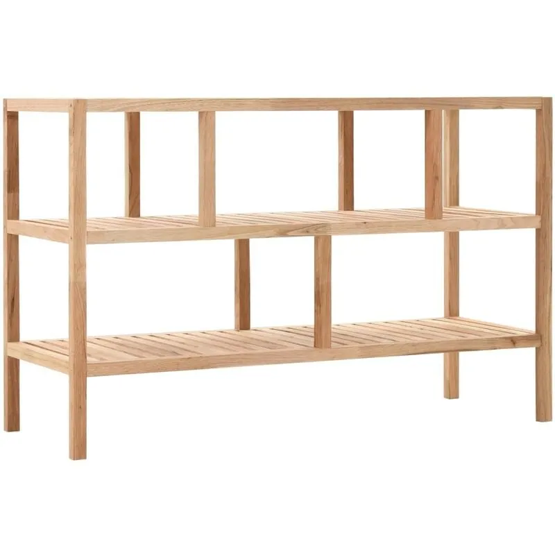 Libreria, Scaffale Portaoggetti da Bagno in Legno di Noce 100x40x65 cm Vidaxl 3744