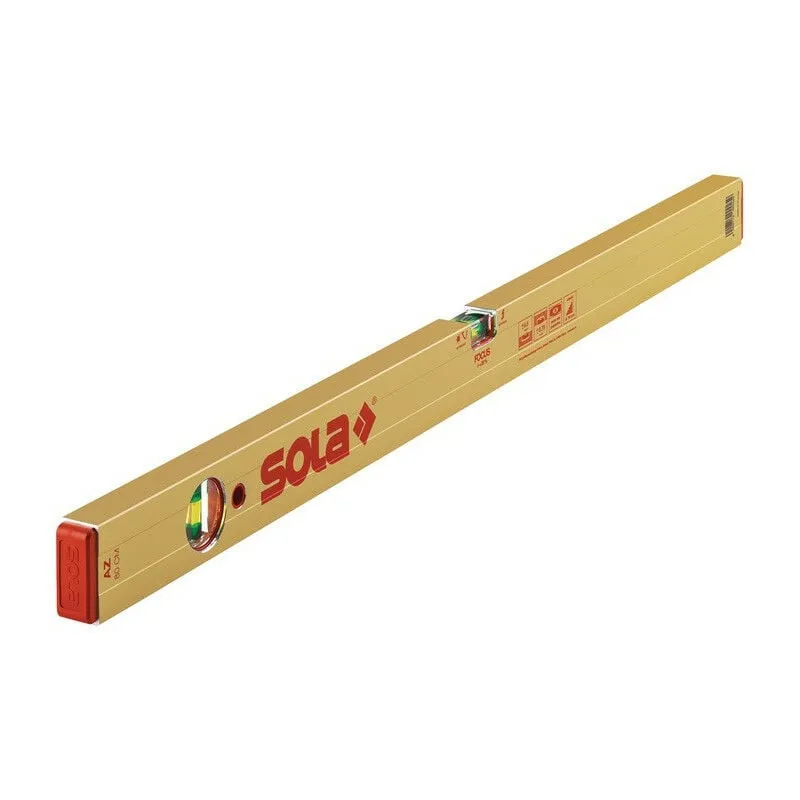 Livello AZ 180 cm alu.gold 0,5 mm / m Sola