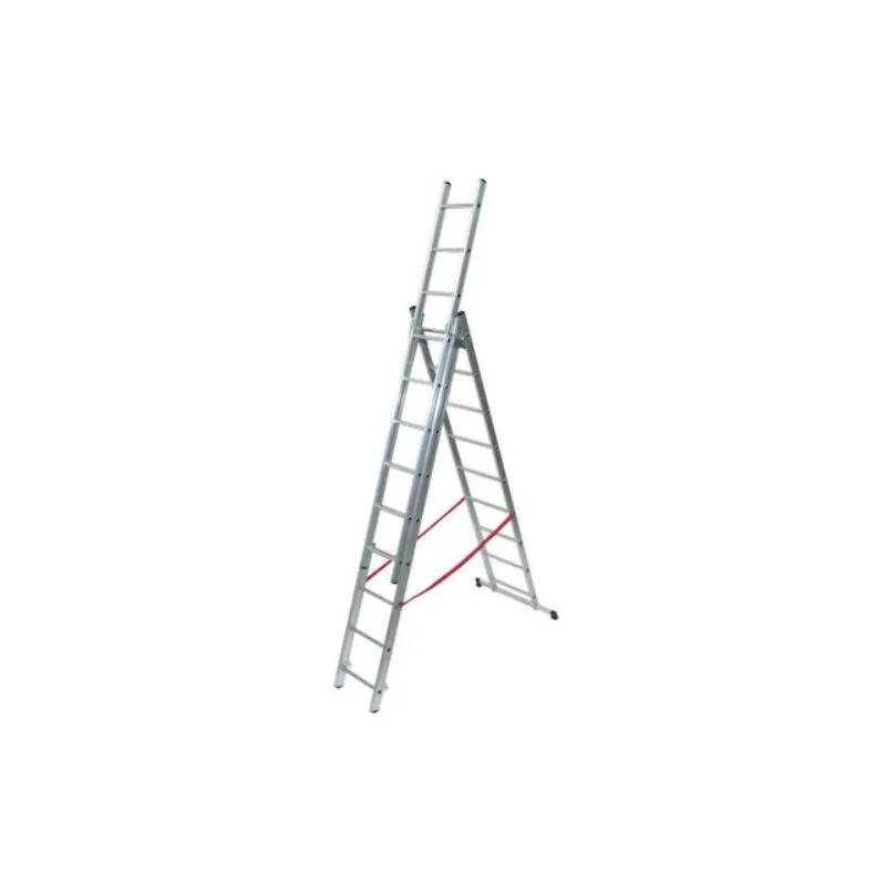 Facal - Scala parallela 3 rampe stilo alluminio en 131 h.cm 193/426 pioli 3x 7