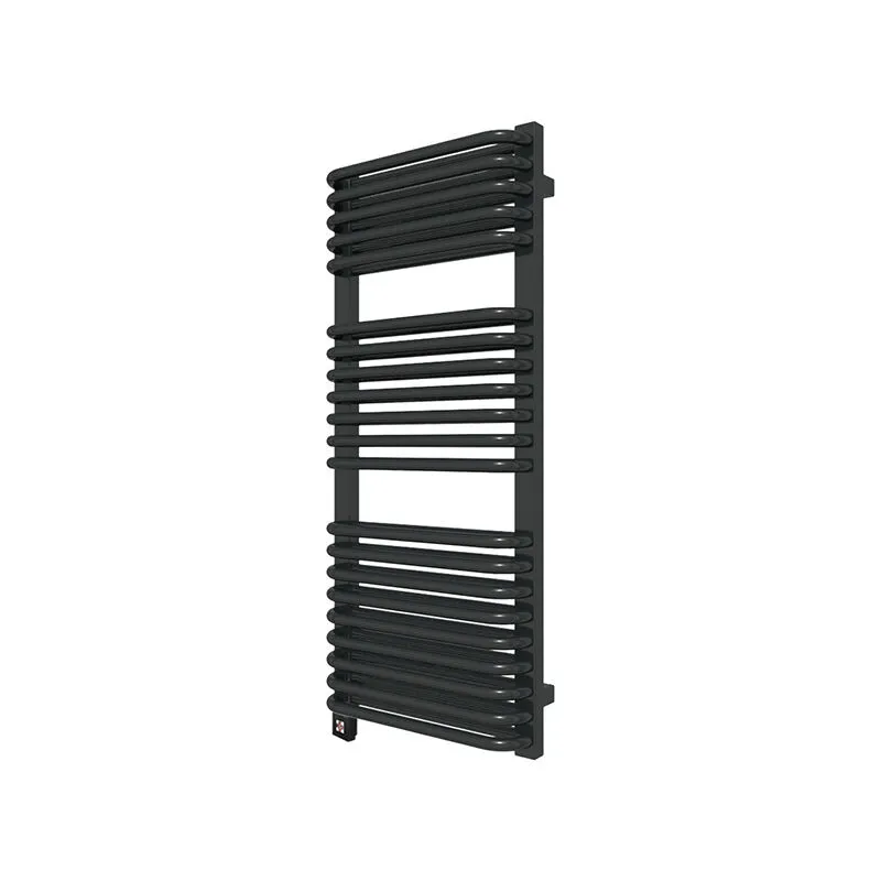 Matisère - Scaldasalviette elettrico nero 1020mm di altezza e 640mm di larghezza - 1000 Watt - TYT1020/640SOAE1N