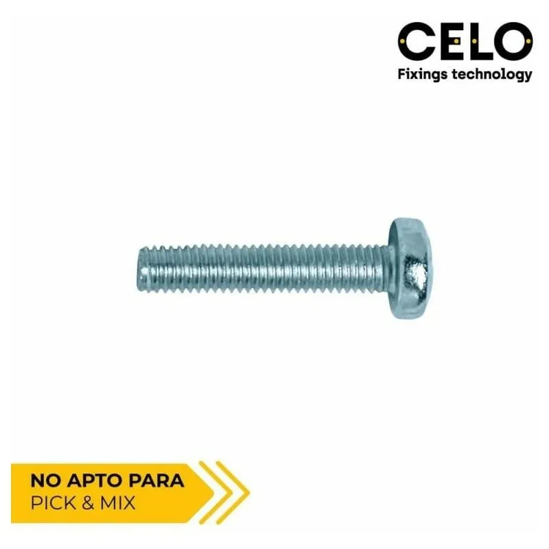 Celo - Box 250 philips din din screw head / ref 7985 5x25 zincato a caldo edm 17208