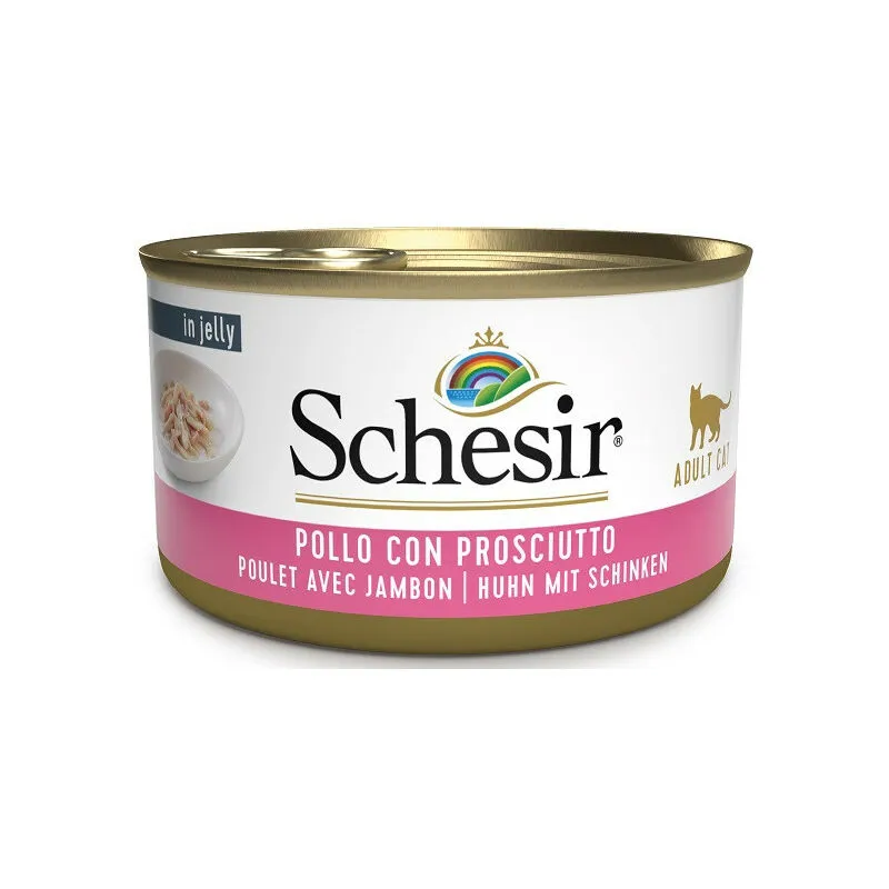 Gatto in Gelatina da 85g Pollo e Prosciutto - 