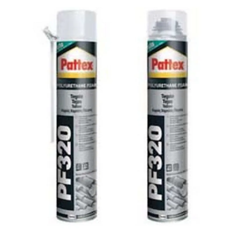 Schiuma poliuretanica per tetti e tegole pattex pf 320 - ML.750 applicazione con