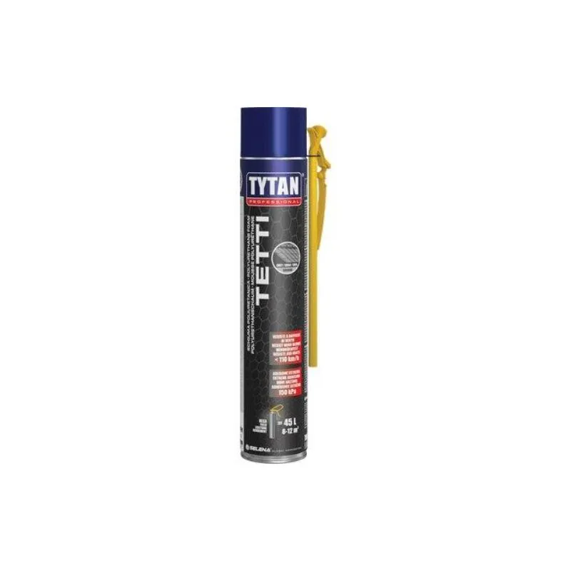 Schiuma poliuretanica tetti e coperture Tytan manuale ml 750 (12 pezzi) Tytan