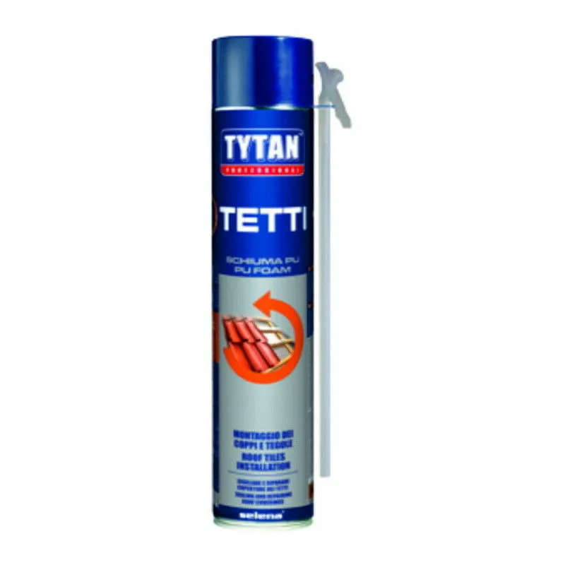 Tytan - Schiuma poliuretanica manuale tetti e tegole sigillare fissare 750 ml