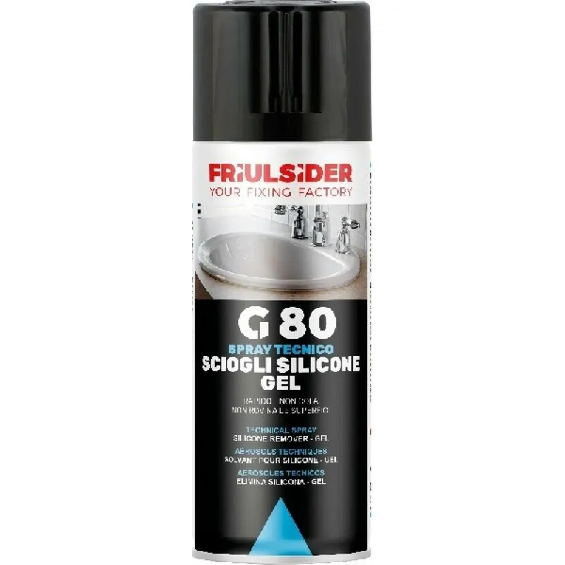 Sciogli silicone gel spray 400ml Friulsider g8000